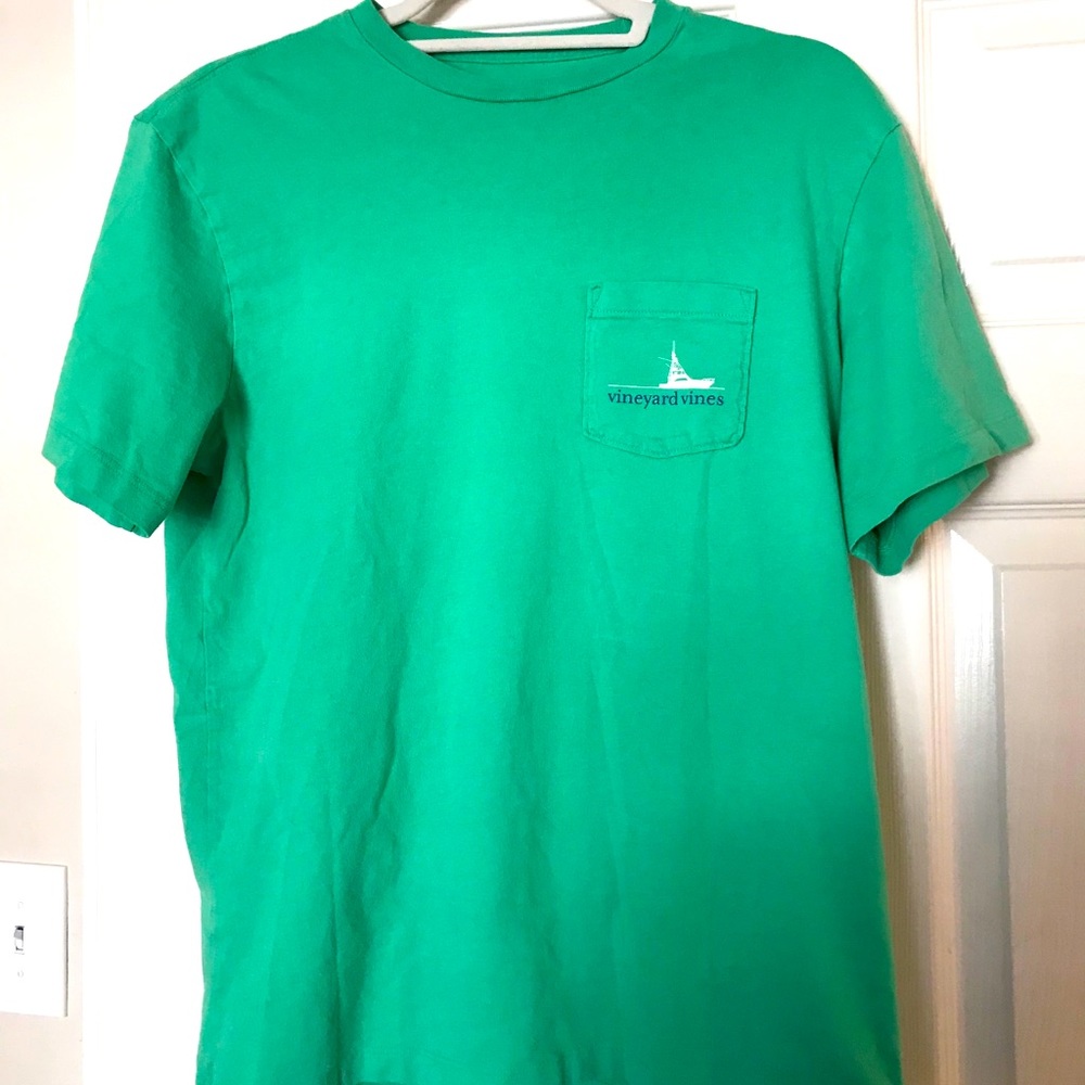 Vineyard Vines Green Short-Sleeve Shirt